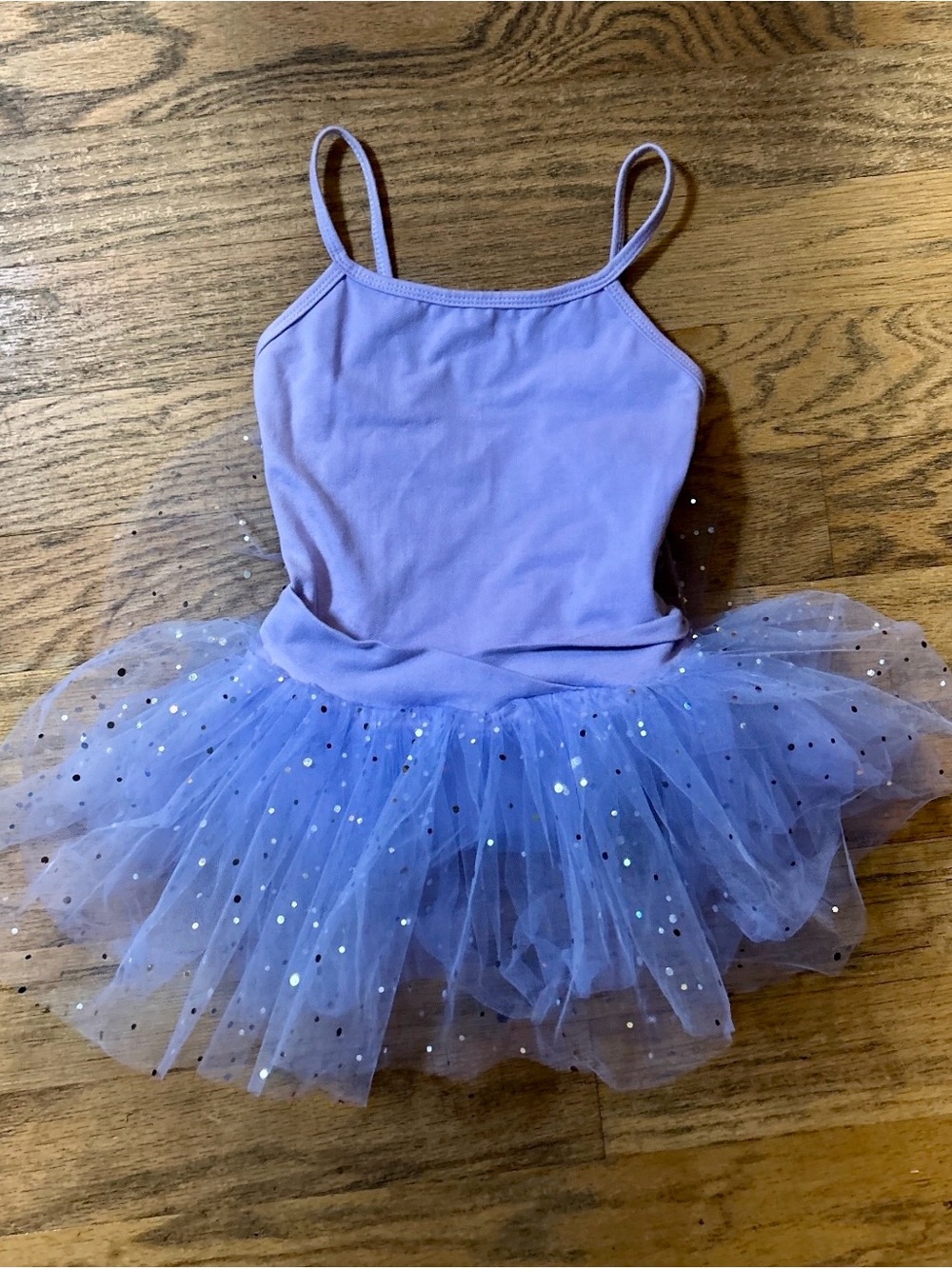 SHEIN Lilac Sequin Tulle Ballet Tutu Dress